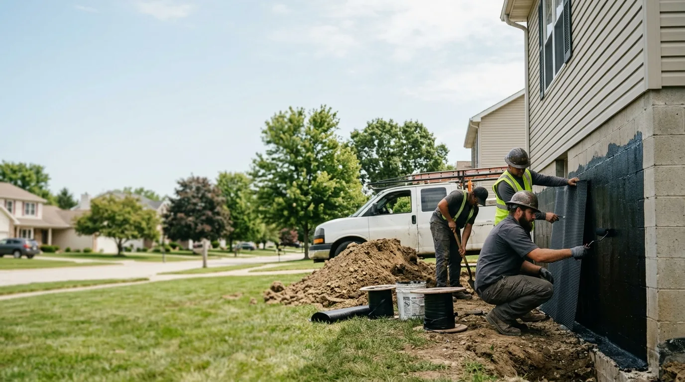 Basement Waterproofing in Ironton, OH near me